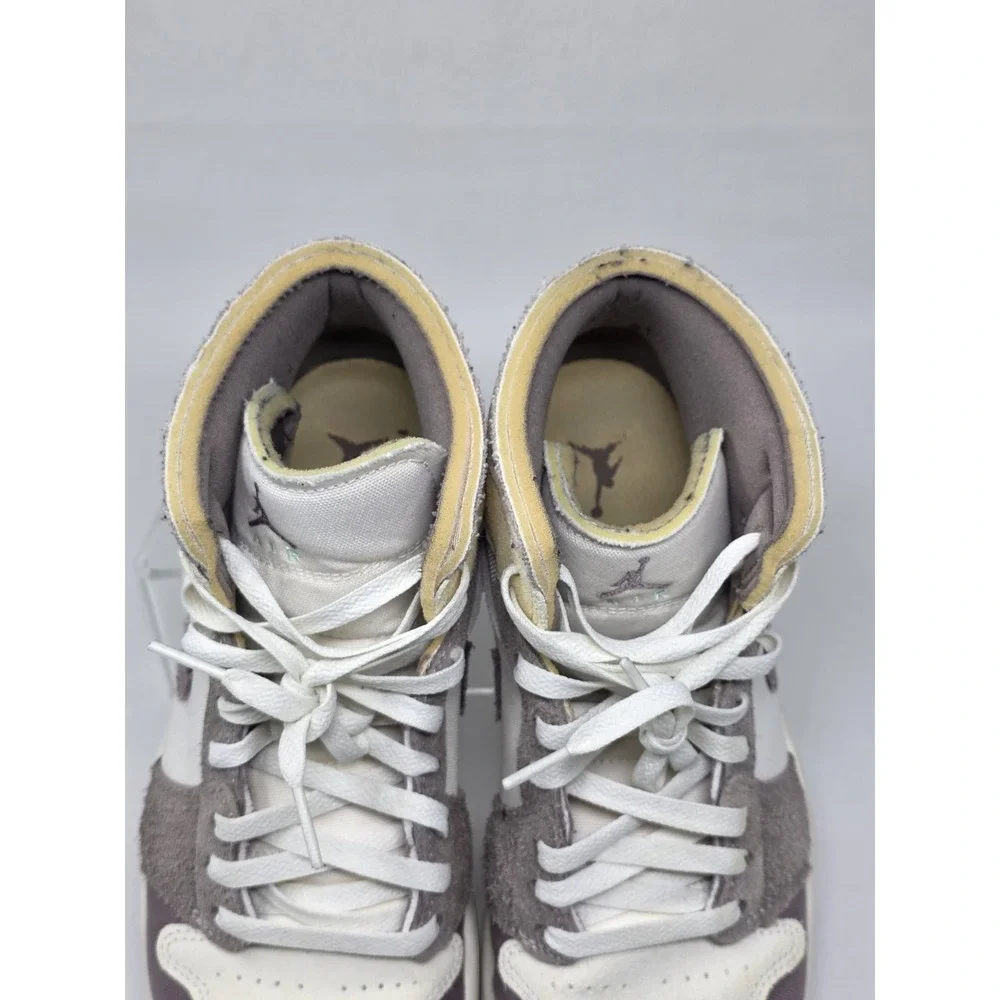 Air Jordan 1 Mid SE Craft Inside Out Taupe Haze DM9652 102 Men Sz 10 Brown White